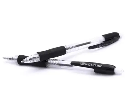 Olovka kemijska 0,7mm crna grip DYNAMIC FORPUS