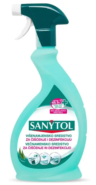 Sredstvo za čišćenje i dezinfekciju univerzalno s pumpicom 500ml SANYTOL